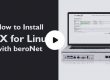 Video tutorial
