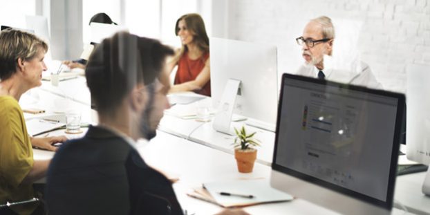 Office business using beroNet VoIP products on computers