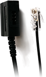 The RJ45 to TAE cable connects RJ45 (male) to TAE (female). It can be used with all beroNet VoIP Gateways with analog modules (especially for Germany.