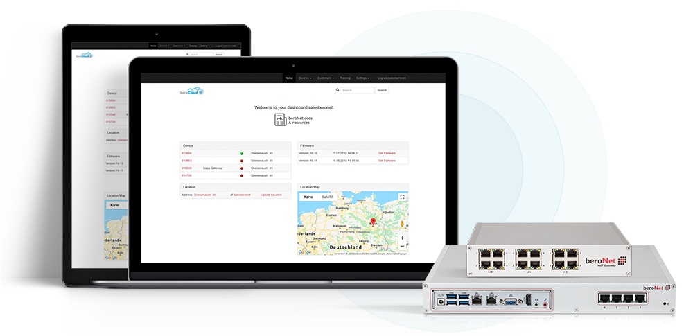beroNet-Cloud-on-devices