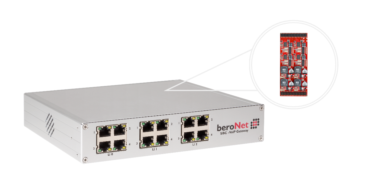 12 FXS SBC VoIP Gateway